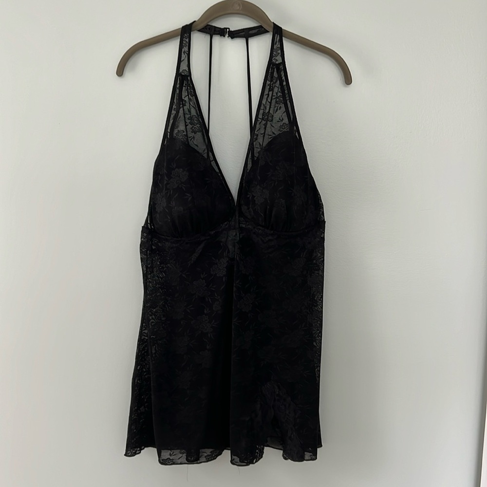 Seductive Wear by Cinema Excite - black lace with padded cups - size XL.